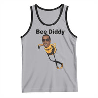 Bee Diddy Tank Top Dark Humor Internet Meme Brainrot Gen Z