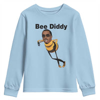 Bee Diddy Youth Sweatshirt Dark Humor Internet Meme Brainrot Gen Z