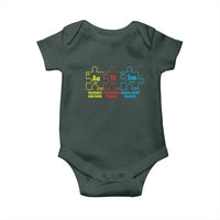 Autism Awareness Baby Onesie Elements Periodic Table ASD