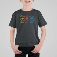 Autism Awareness T Shirt For Kid Elements Periodic Table ASD