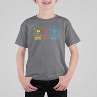 Autism Awareness T Shirt For Kid Elements Periodic Table ASD