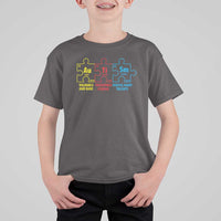 Autism Awareness T Shirt For Kid Elements Periodic Table ASD