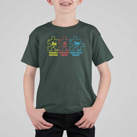 Autism Awareness T Shirt For Kid Elements Periodic Table ASD