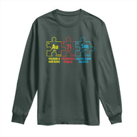 Autism Awareness Long Sleeve Shirt Elements Periodic Table ASD