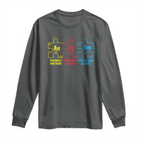 Autism Awareness Long Sleeve Shirt Elements Periodic Table ASD