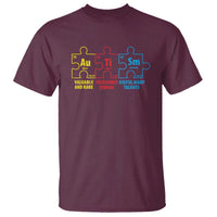 Autism Awareness T Shirt Elements Periodic Table ASD