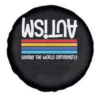 Autism Awareness Spare Tire Cover Seeing the World Differently ASD Month Support