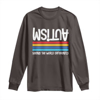 Autism Awareness Long Sleeve Shirt Seeing the World Differently ASD Month Support