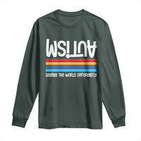 Autism Awareness Long Sleeve Shirt Seeing the World Differently ASD Month Support