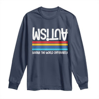 Autism Awareness Long Sleeve Shirt Seeing the World Differently ASD Month Support
