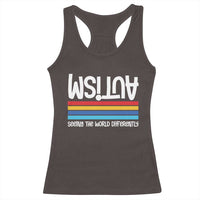 Autism Awareness Racerback Tank Top Seeing the World Differently ASD Month Support