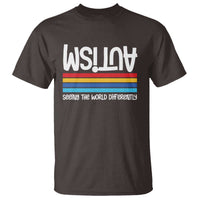 Autism Awareness T Shirt Seeing the World Differently ASD Month Support
