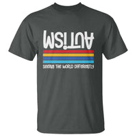 Autism Awareness T Shirt Seeing the World Differently ASD Month Support