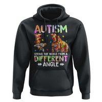 Autism Awareness Giraffe Hoodie Seeing The World Differently ASD