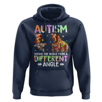 Autism Awareness Giraffe Hoodie Seeing The World Differently ASD