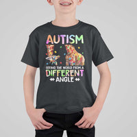 Autism Awareness Giraffe T Shirt For Kid Seeing The World Differently ASD