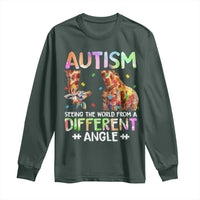 Autism Awareness Giraffe Long Sleeve Shirt Seeing The World Differently ASD