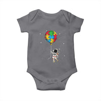 Autism Awareness Astronaut Baby Onesie Puzzle Pieces Balloon Space Autistic