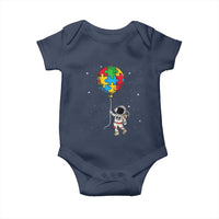 Autism Awareness Astronaut Baby Onesie Puzzle Pieces Balloon Space Autistic