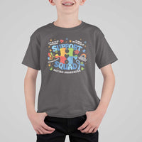 Autism Awareness Support Squad T Shirt For Kid