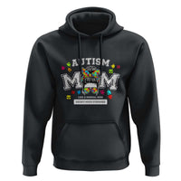 Autism Mom Hoodie Much Stronger Messy Bun ASD Autism Awareness