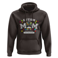 Autism Mom Hoodie Much Stronger Messy Bun ASD Autism Awareness