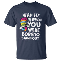 Autism Awareness T Shirt Why Fit In When You Were Born To Stand Out Autistic Pride