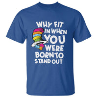 Autism Awareness T Shirt Why Fit In When You Were Born To Stand Out Autistic Pride