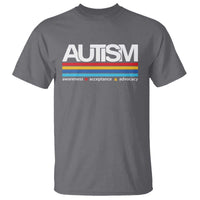 Retro Autism Awareness Acceptance T Shirt