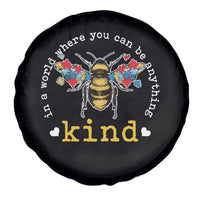 Autism Awareness Spare Tire Cover In A World Where You Can Be Anything Bee Kind Puzzle Pieces
