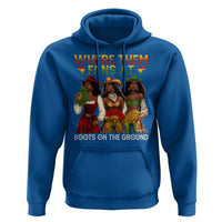 Where Them Fans At Boots On The Ground Hoodie Black African American Cowgirl Western Country Rodeo - Wonder Print Shop