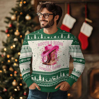 Boots and Bling Its A Cowgirl Thing Western Cowgirl Ugly Christmas Sweater