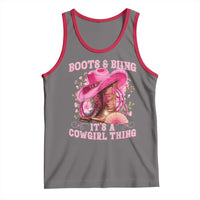 Boots and Bling Its A Cowgirl Thing Western Cowgirl Tank Top