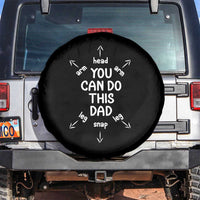 You Can Do This Dad Spare Tire Cover Annoucement Baby Shower First Fathers Day Gifts