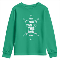 You Can Do This Dad Youth Sweatshirt Annoucement Baby Shower First Fathers Day Gifts