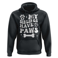 Protected By Dog Hoodie My Siblings Have Paws Baby Shower Gift