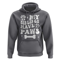 Protected By Dog Hoodie My Siblings Have Paws Baby Shower Gift