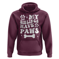 Protected By Dog Hoodie My Siblings Have Paws Baby Shower Gift