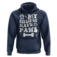 Protected By Dog Hoodie My Siblings Have Paws Baby Shower Gift