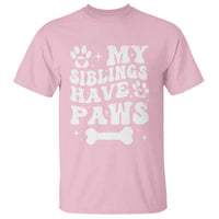 Protected By Dog T Shirt My Siblings Have Paws Baby Shower Gift