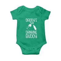 Daddy's Drinking Buddy Baby Onesie Funny Baby Shower Infants Outfit Newborn Gift