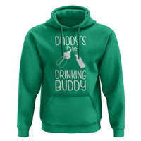 Daddy's Drinking Buddy Hoodie Funny Baby Shower Infants Outfit Newborn Gift