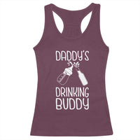 Daddy's Drinking Buddy Racerback Tank Top Funny Baby Shower Infants Outfit Newborn Gift