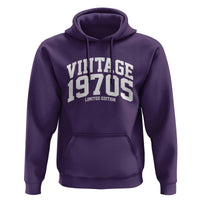 Vintage 1970s Limited Edition Hoodie Vintage Varsity Funny Cool 1970 Theme