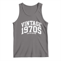 Vintage 1970s Limited Edition Tank Top Vintage Varsity Funny Cool 1970 Theme