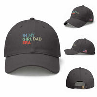 Funny In My Girl Dad Era Baseball Cap Fathers Day Presents From Daughter