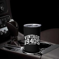 Vintage 1940s Limited Edition Tumbler Cup Vintage Varsity Funny Cool 1940 Theme
