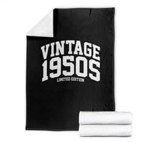 Vintage 1950s Limited Edition Throw Blanket Vintage Varsity Funny Cool 1950 Theme
