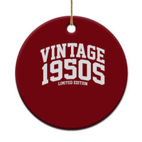 Vintage 1950s Limited Edition Ceramic Ornament Vintage Varsity Funny Cool 1950 Theme