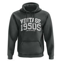 Vintage 1950s Limited Edition Hoodie Vintage Varsity Funny Cool 1950 Theme